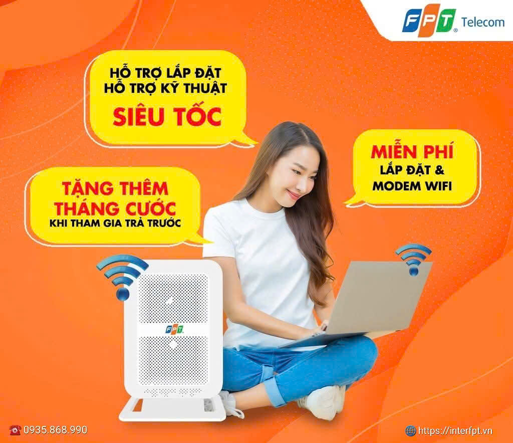 Bảng giá lắp mạng cáp quang FPT 2025
