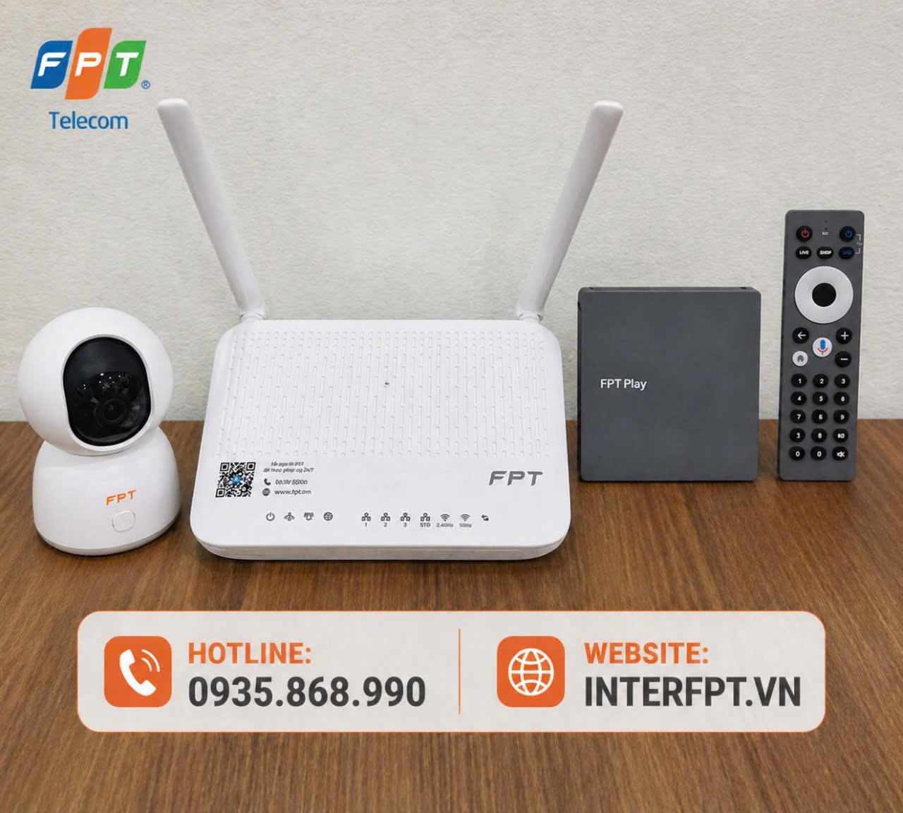 dịch vụ lắp mạng FPT tại Thái Bình